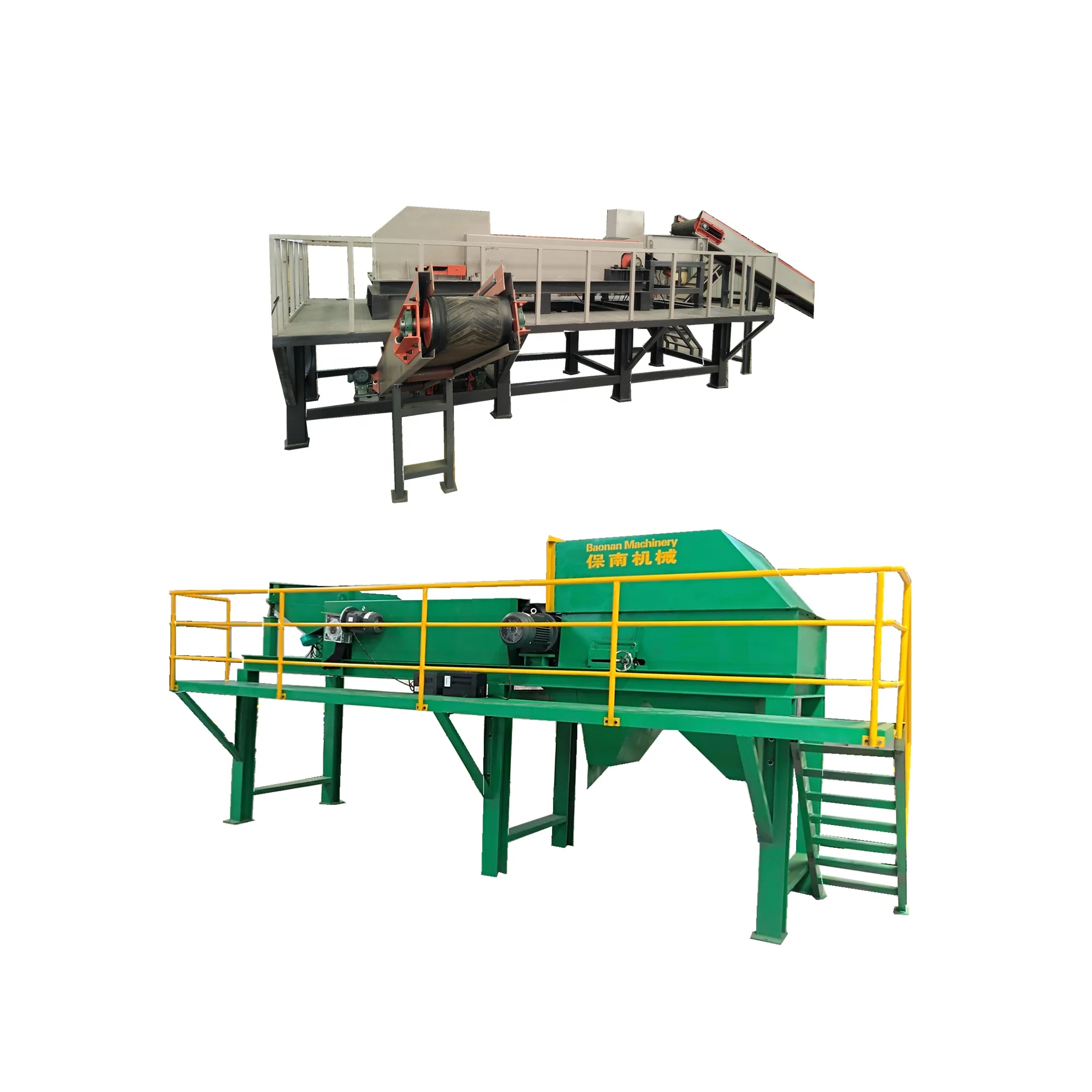 Plastic rubber and stainless steel separator Waste aluminum slag and glass separator Metal Recycling Machine