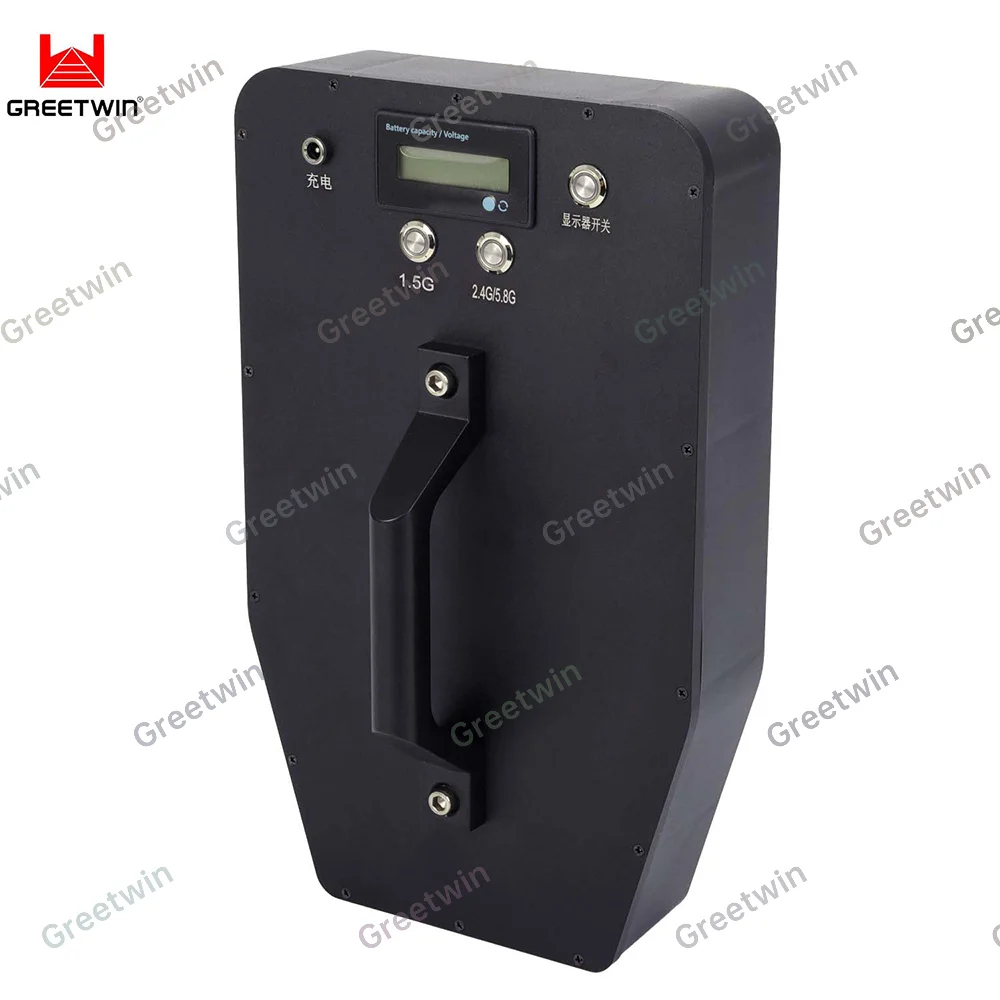 Портативная система обнаружения сигнала дрона детектор сигнала для 2,4 г 5,8 Г 1,5 г