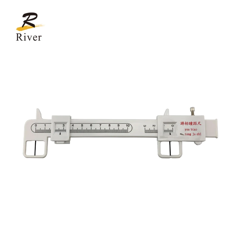 China high quality ophthalmic plastic tool optical eye meter PD ruler