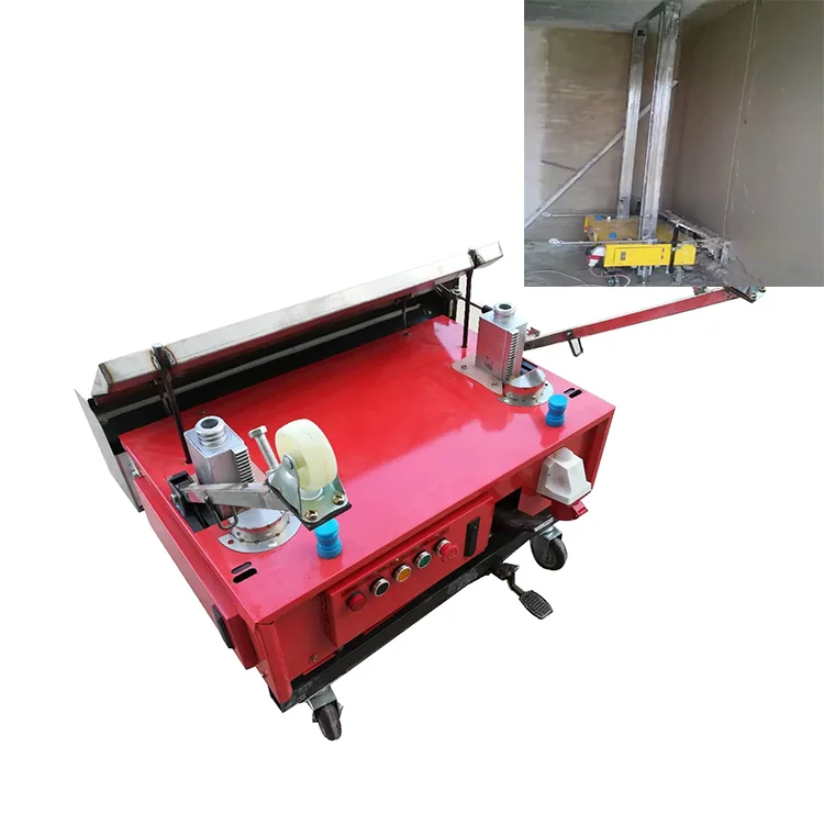 March Expo 2023 automatic rendering machines and plastering machine price robot for wall cement plastering