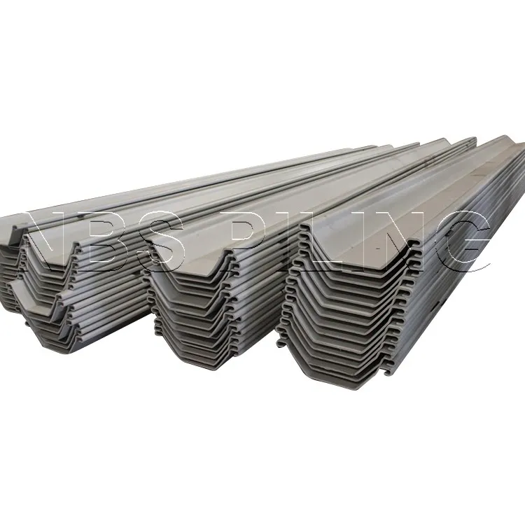 Hot rolled larssen sheet pile with low price