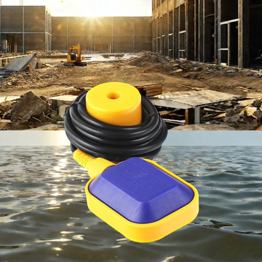 10m Float switch Micro Brushless water pump agriculture 220v 16(8)A control switch Sensor for Water Tank of solar water pump