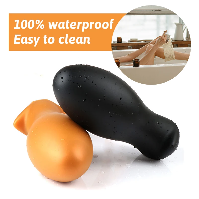 Liquid Silicone Anal Plug Adult Anal Sex Toys  For Couple Homosexual Multi-size sex products