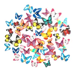 Edible Butterfly Wafer Paper Cake Toppers Rice Paper Edible Butterfly Happy Birthday Food Cupcake Decorations