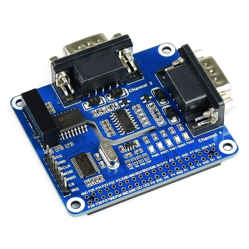 High Quality 2-Channel Isolated RS232 Hat And Dual Channel Isolation Expansion Board With Factory Prices