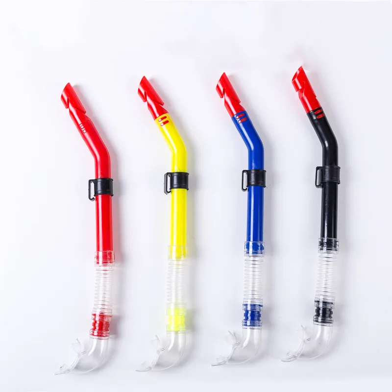 
2021 Factory wholesale new pattern superior quality PVC semi dry frontal swimming snorkel 