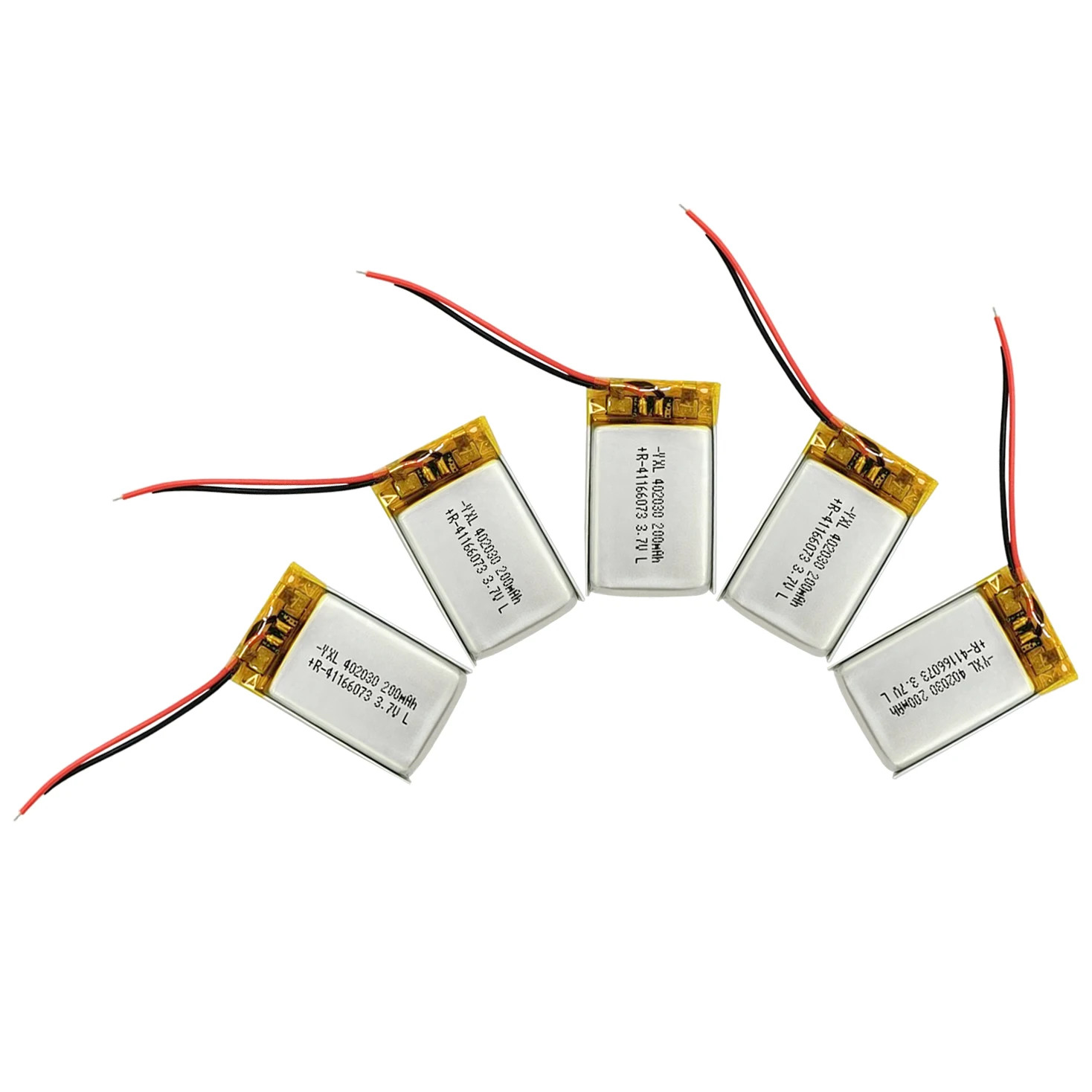 Chinese manufacturer soft pack lithium polymer battery small rechargeable battery 200mah YXL402030