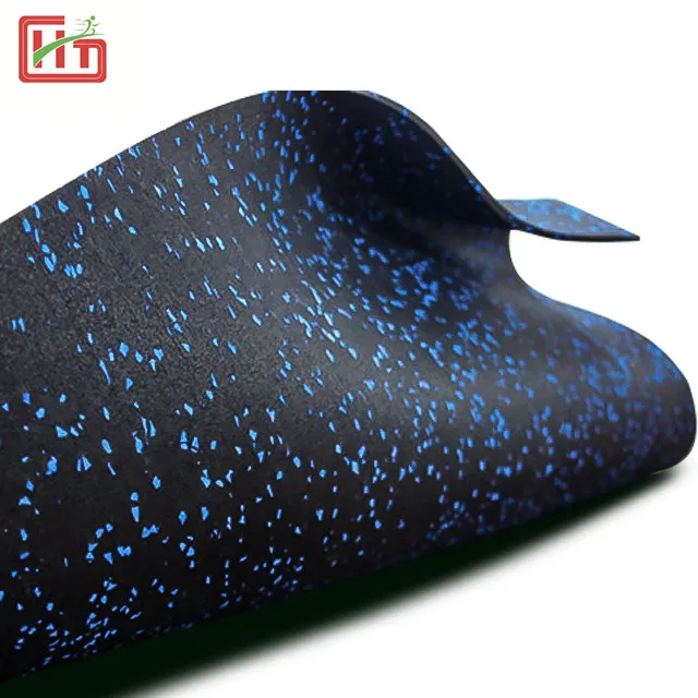 Фабричный высококачественный Противоскользящий комнатный тренажерный зал резиновые рулоны амортизирующий резиновый напольный коврик рулон