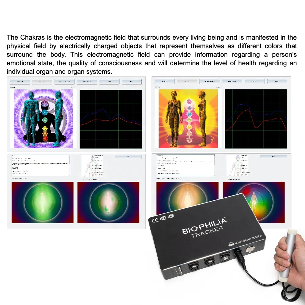 Clinical Meta NLS Upgrade Software Human Body Frequency Detection Health Care Device