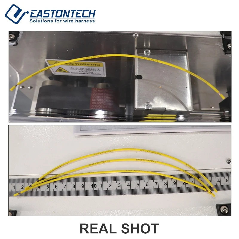 EW-05G 1500 - 2500 pcs/h 12-Roller Driving Automatic Cutting And Stripping Machine Suitable For BV Cable/Sheath Cable