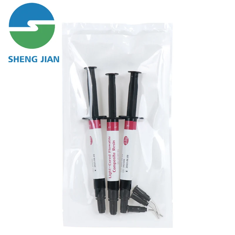 Factory Outlet Dental Flowable  Resin Light Cure Filling Material Composite Resin For Teeth Renovating