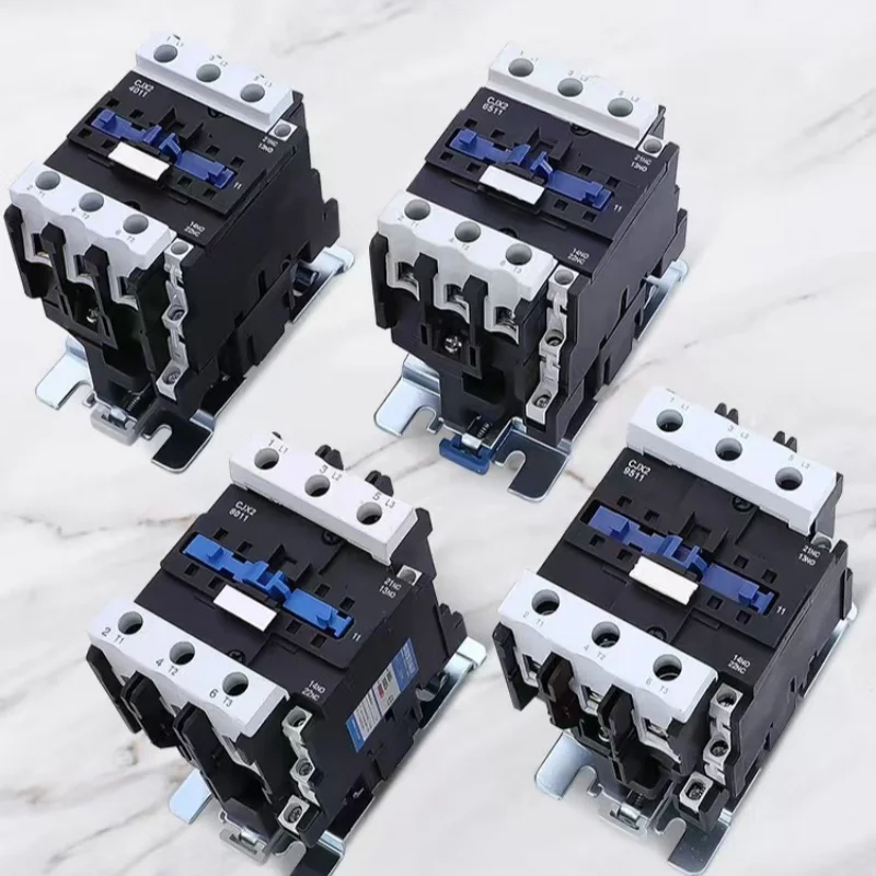 ZYL CJX2-12 220V IEC AC contactor main circuit 380V and 110V switch magnetic contactor