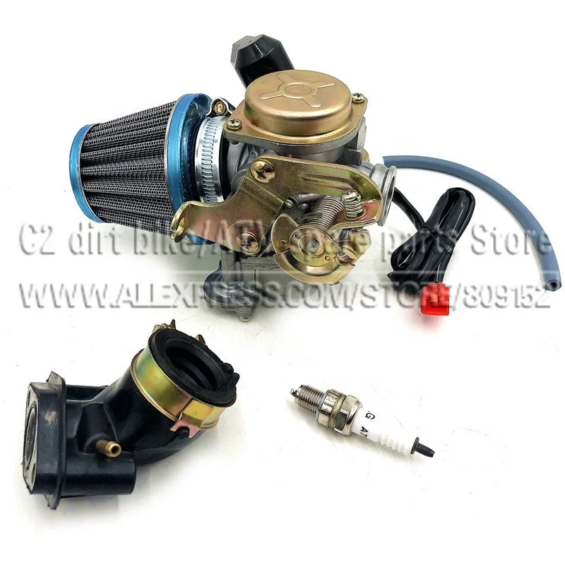 Мотоцикла карбюратор для 4 тактный скутер мопед ATV 139QMB GY6 50 60 80 100 KYMCO GP110 VP110 LAB4
