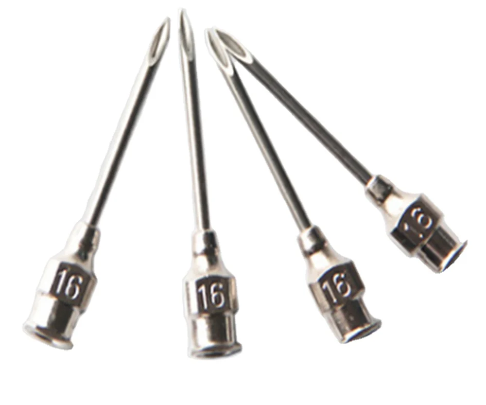 Reusable veterinary needles Round hub Veterinary Needles 16G/18G