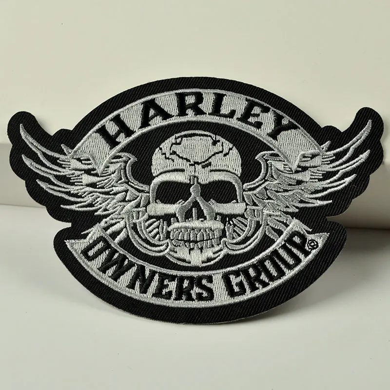 Custom made logo embroidery patches
