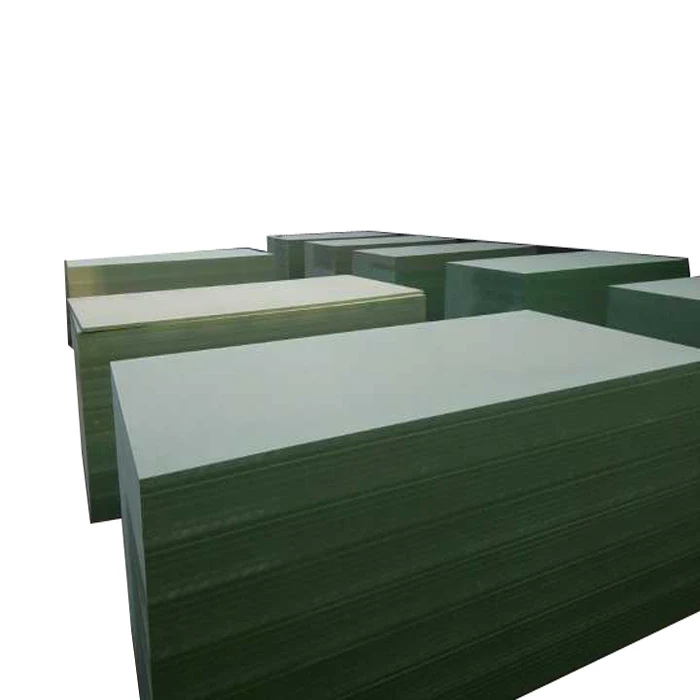 
Waterproof garde green color 17mm 1220*2440 mm MDF board for furniture 