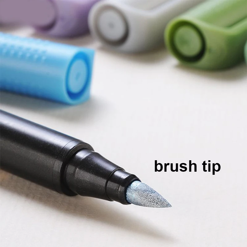 brush metallic marker (10)