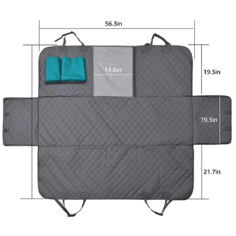 Wholesale Dogs Waterproof removable Anti Dust Pet Car Cover Dog Seat Best Dog Hammock For Car Seat