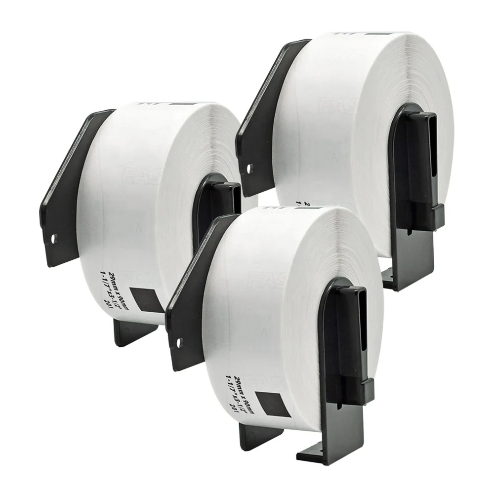 29mm*90mm Barcode Label Die-Cut Thermal Paper Roll DK 11201 Compatible with Brother QL 700 Labels Printers