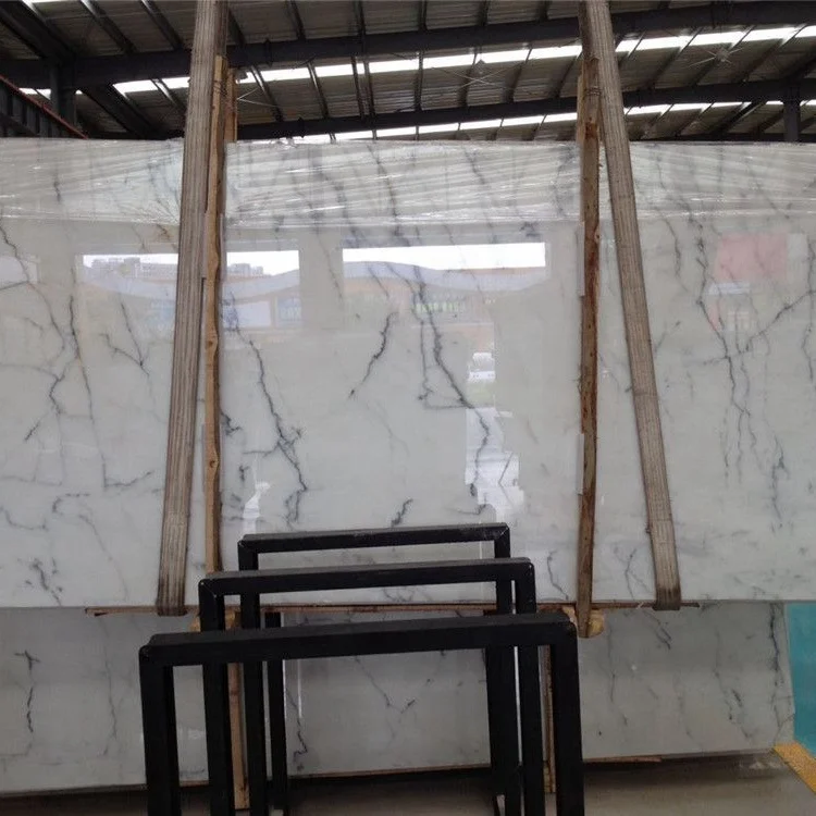White marble floor design marble block price