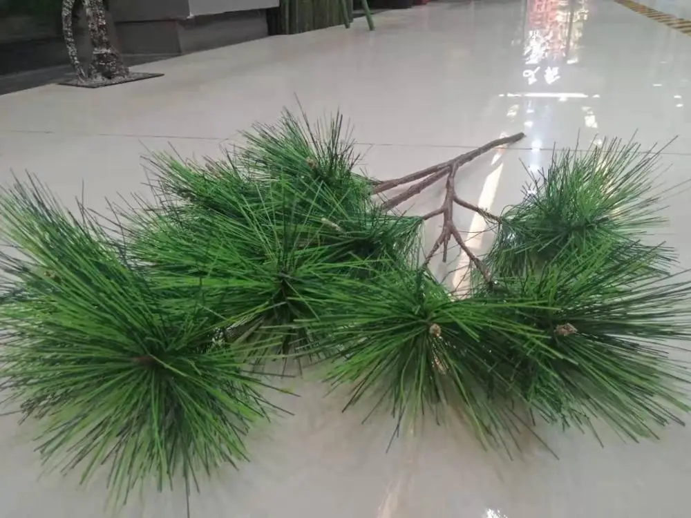 High simulation Christmas decorative wholesale artificial  evergreen pine tree branch