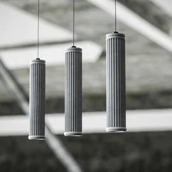 Supplier Cement Chandeliers Lights Hanging Light Cement Concrete Lamp Concrete Modern China Art Led Kitchen Lighting Pendant