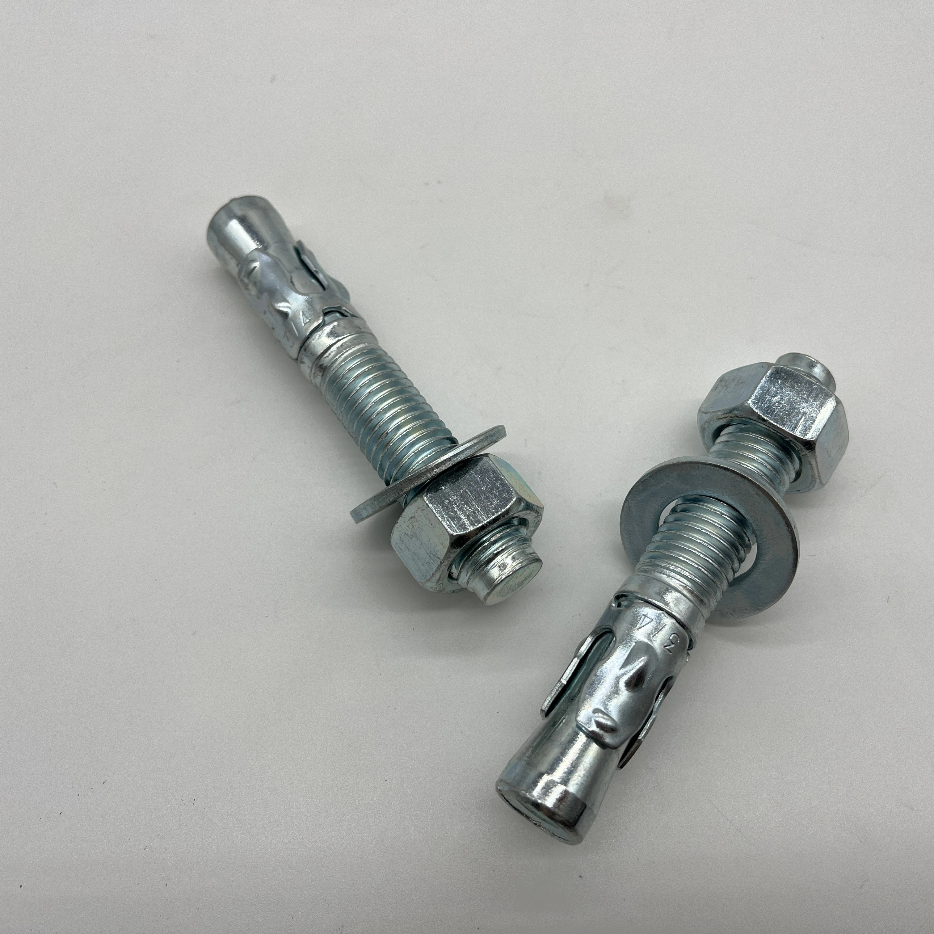 Wedge Anchors Zinc Plated Steel Stud Anchors for Concrete