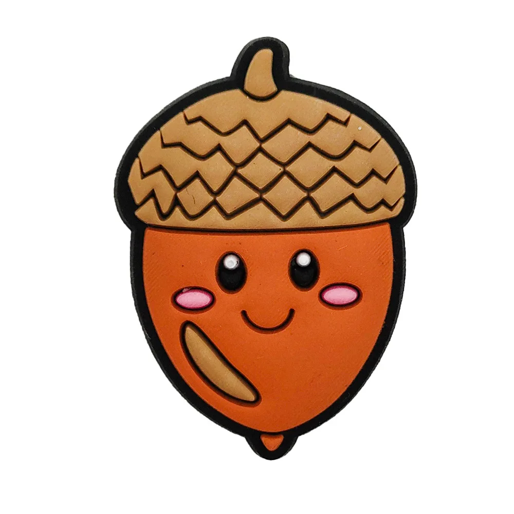 Thanksgiving New Crocodile Shoe Charm PVC Clip Decorative Accessories Food Mexican Crocodile Charm Wholesale Crocodile Shoes