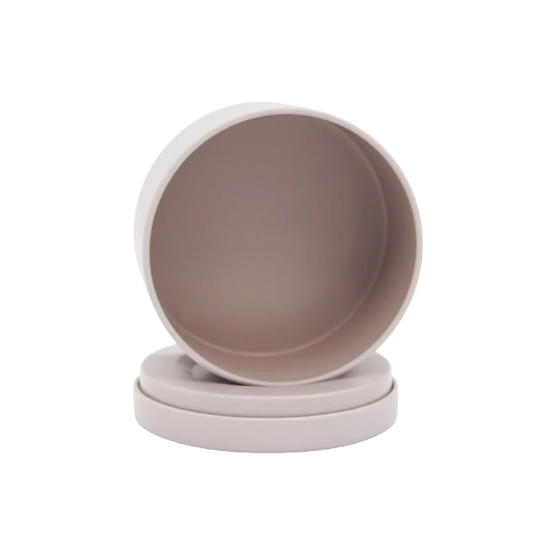 Matte Black Candle Tin With Lid And Gift Box,tin Cans For Candle Making Candle Making Tins White