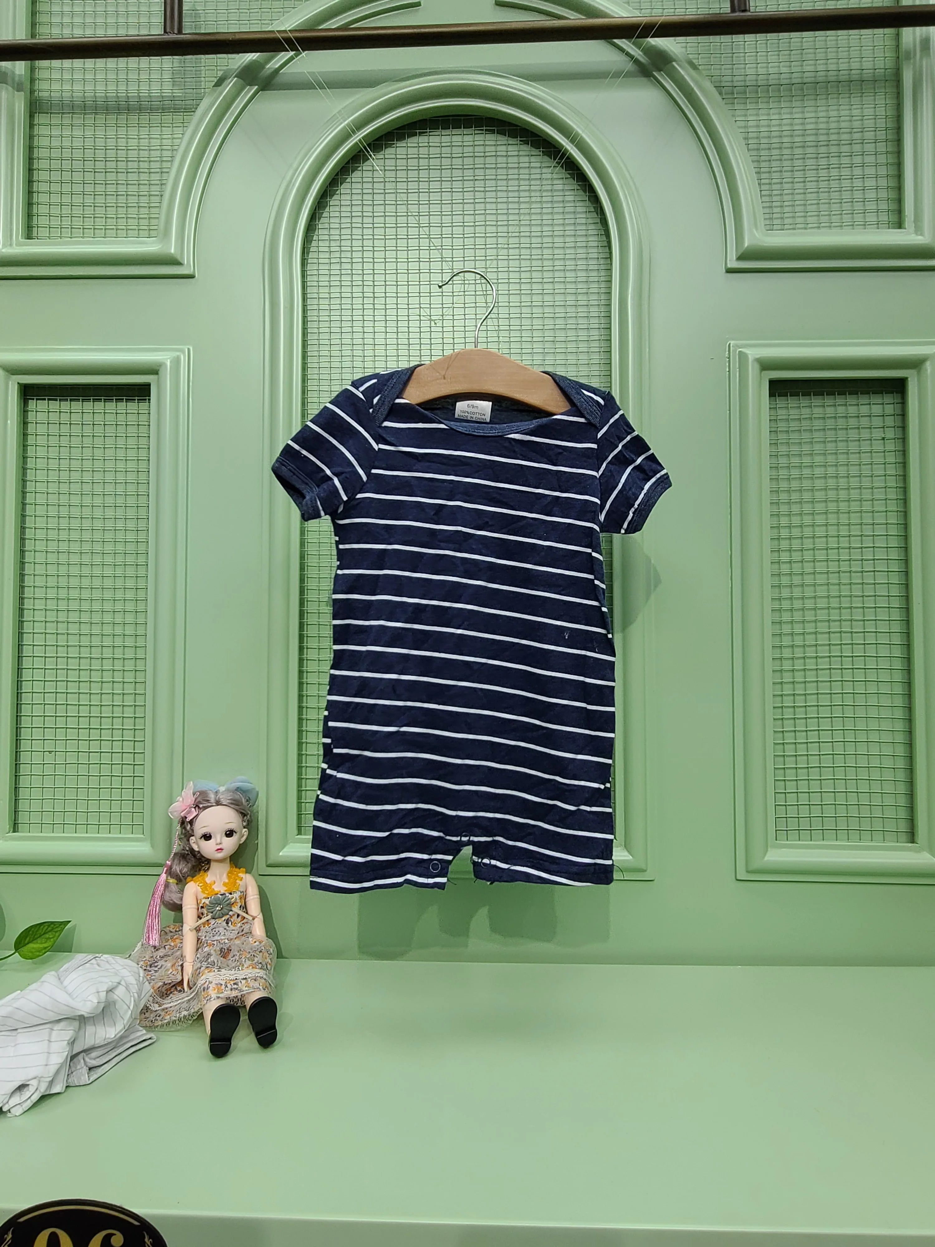 Wholesale Mixed New Born Cute jumpsuit Short Sleeve Pure Cotton Infant Baby rompers