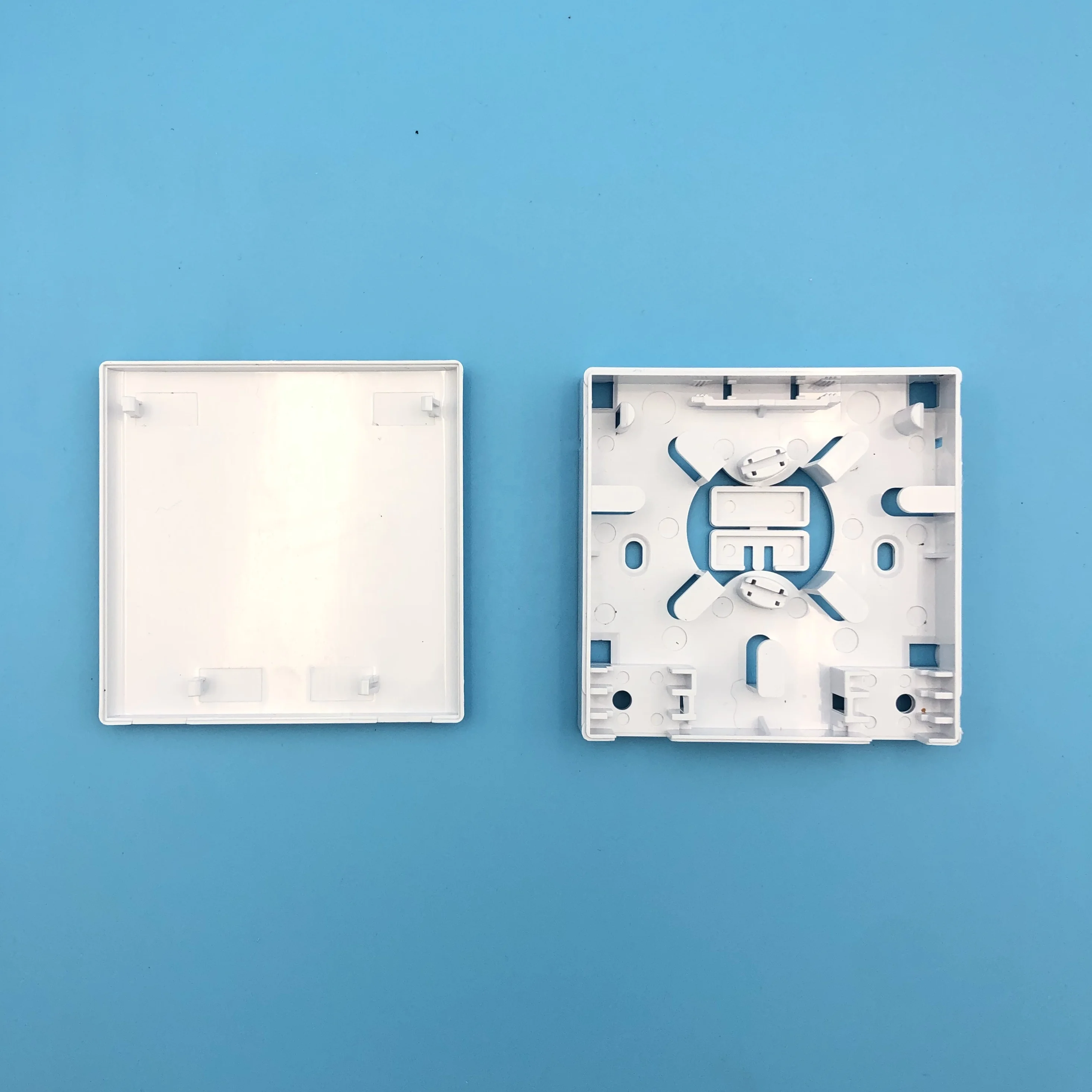 86 Fiber Panel Box Fiber Optic Terminal Junction Box SC Type Panel Fiber Box ABS Plastic Waterproof Dustproof