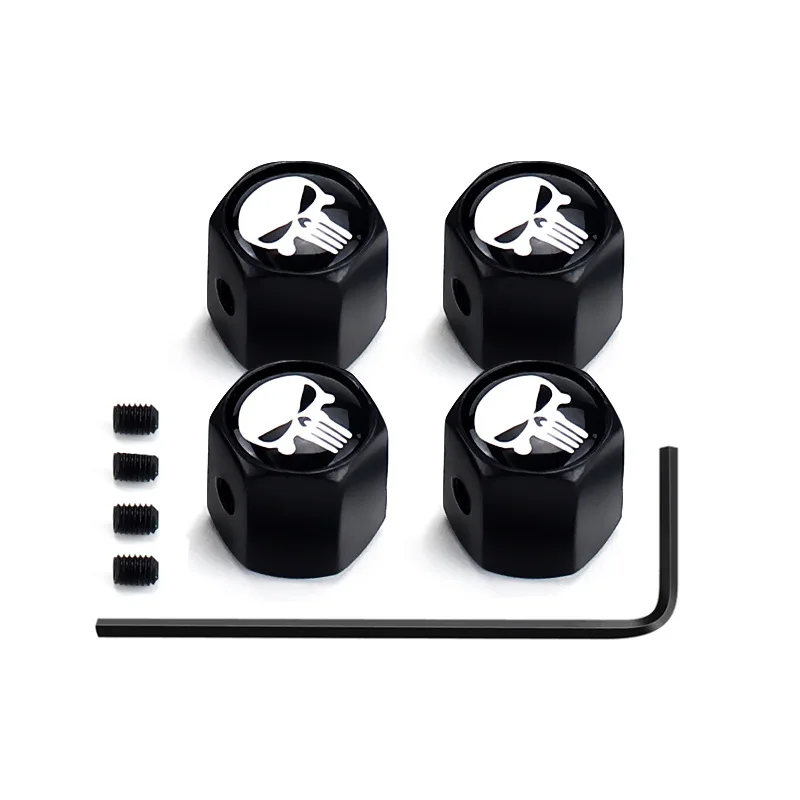 With car logo logo tire cover door core mouth tire valve cover auto parts wheel dust cover tool