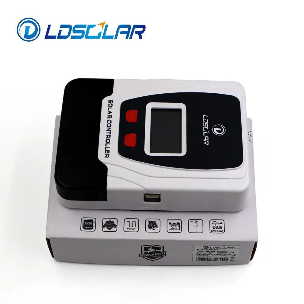 Best auto 30A 40A 50A 60A 80A 100A regulator 60A solar charger PWM solar charge controller