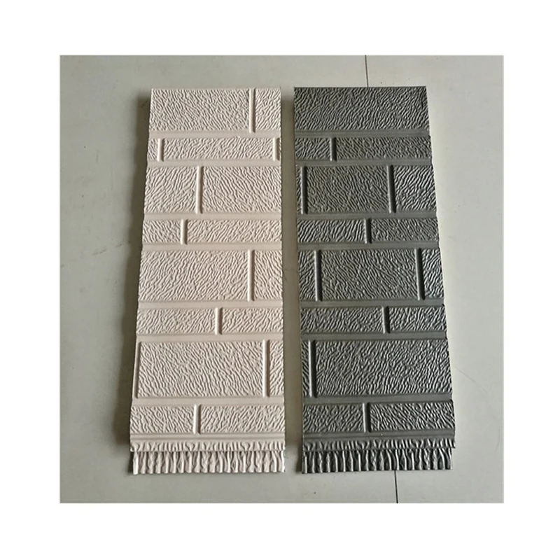 pu sandwich panels exterior wall decorative siding panel prefabricated/modular homes brick pu board brick interior panel sheet