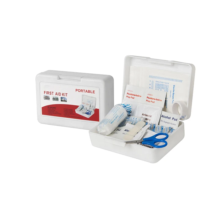 standard medical first aid kit plastic first aid box