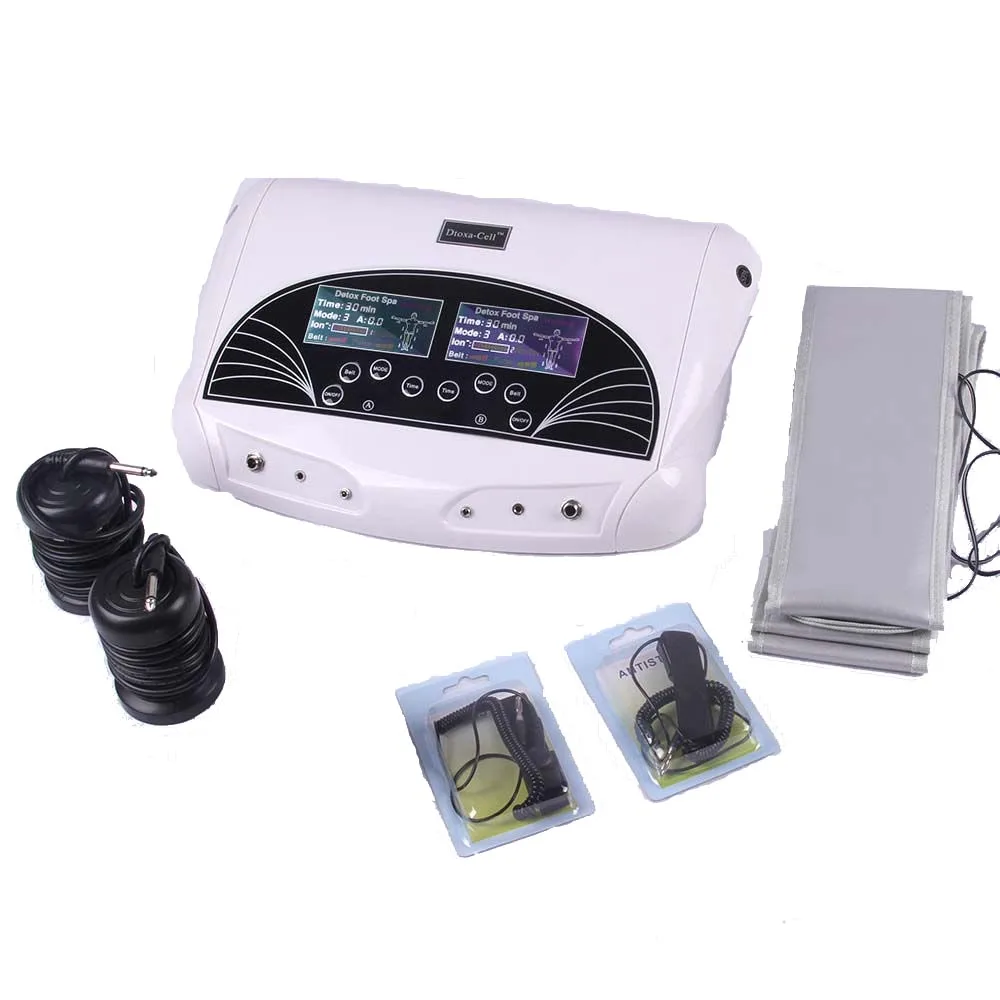 
Pro Dual User Fir Belt Lcd Ionic Detox Ion Foot Bath Spa Cleanse Machine 