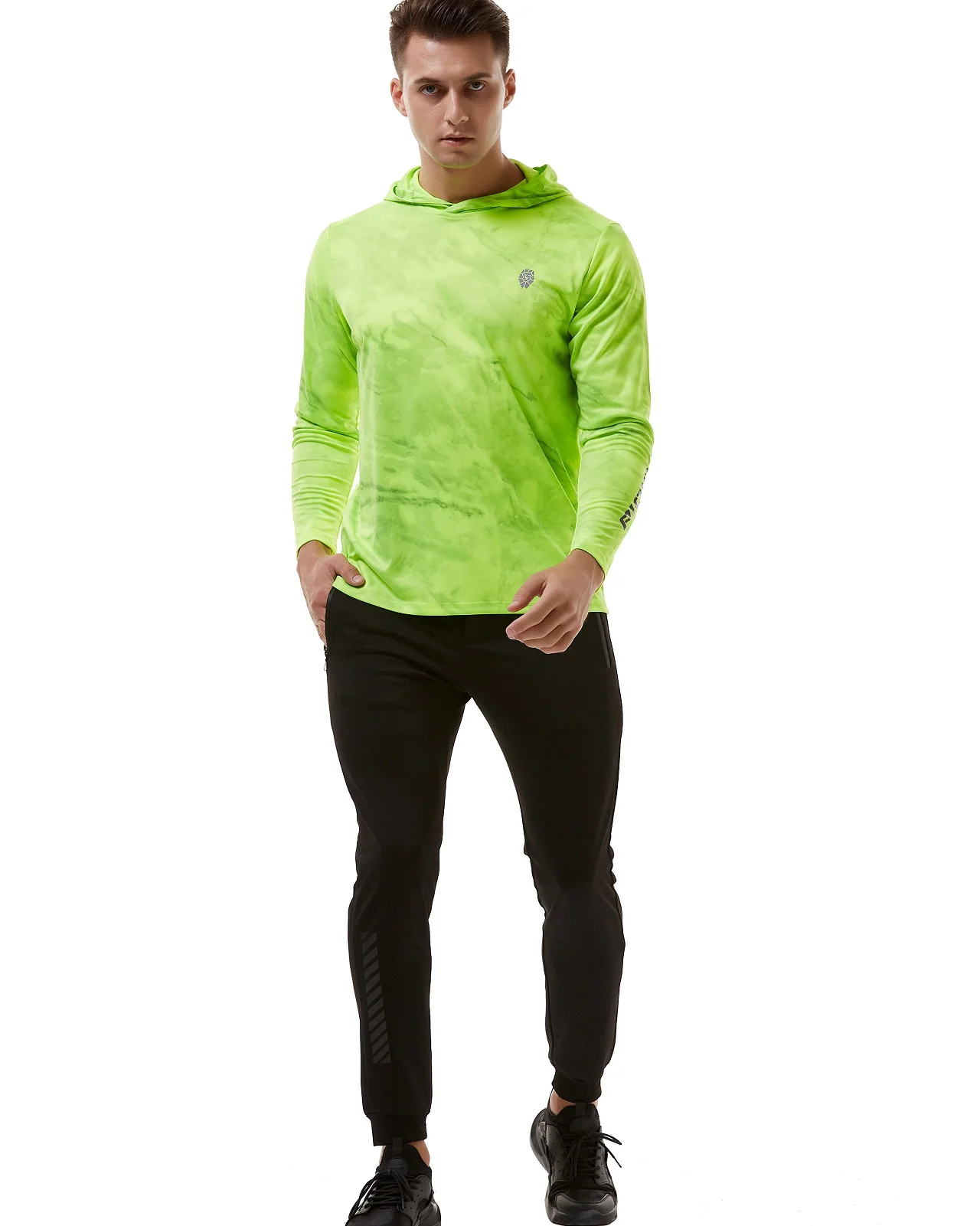 Купальный костюм с защитой от ультрафиолета 50 +, защита от ультрафиолета, одежда для защиты от солнца с капиллярами для отвода влаги из полиэстера и спандекса для мужчин с длинным рукавом сетки от ультрафиолетовых лучей рукава рубашки Рашгард Защита от У