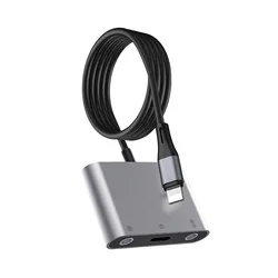 Live No. 1 Converter Mobile phone sound card cable audio adapter mobile phone connected microphone shouting microphone K song