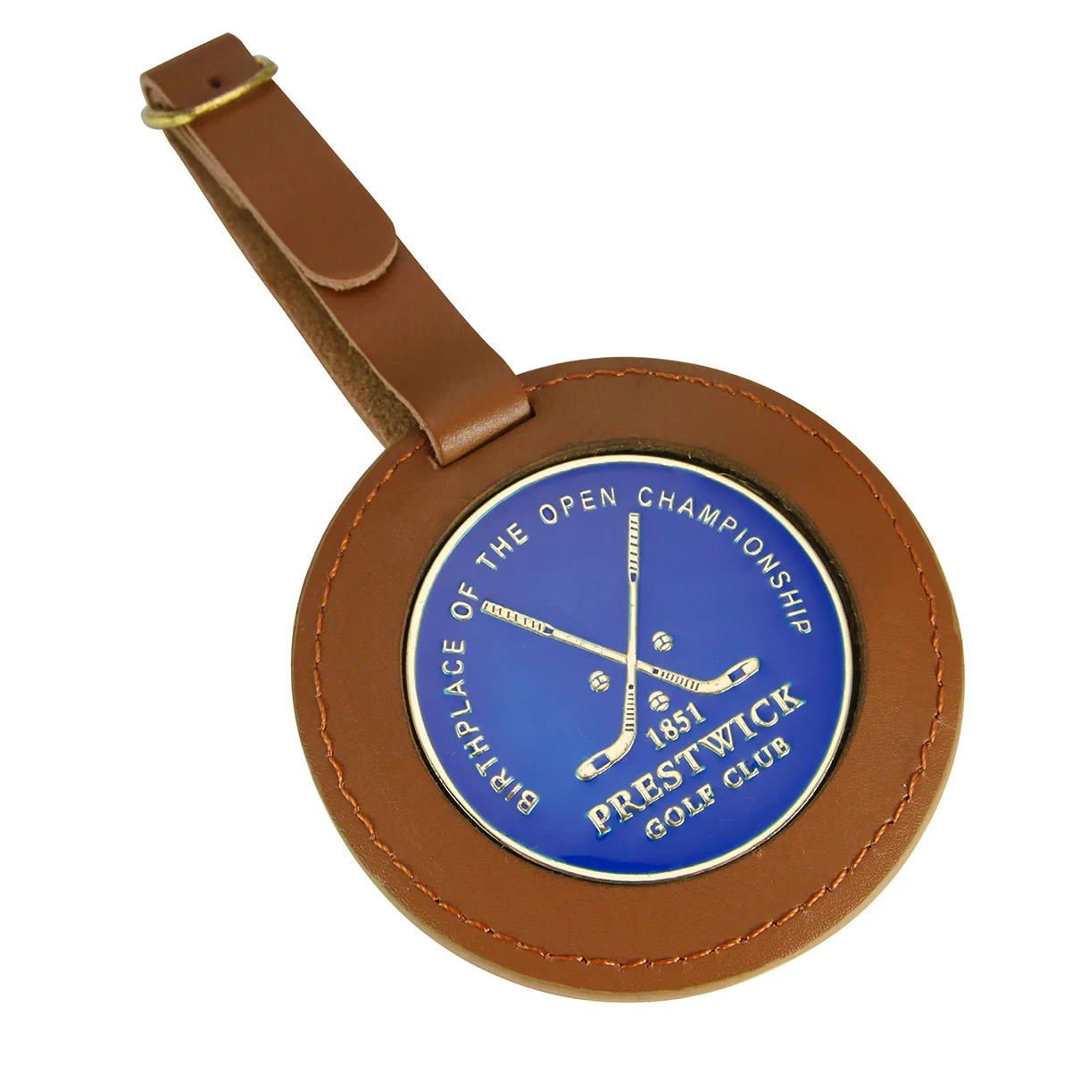 Custom metal logo baggage tag bang tag bag tag