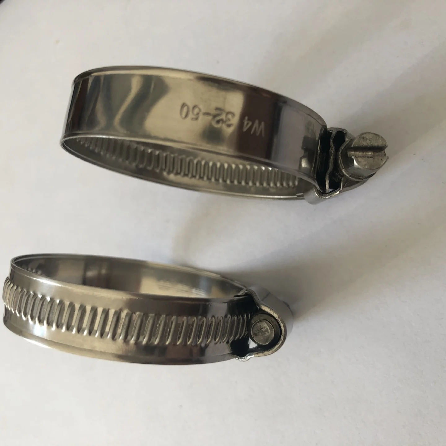 Best Quality Industrial Rubber Car Turbo Pipe Tube Stainless Steel 316 American German Type Hose Clamp Clamps