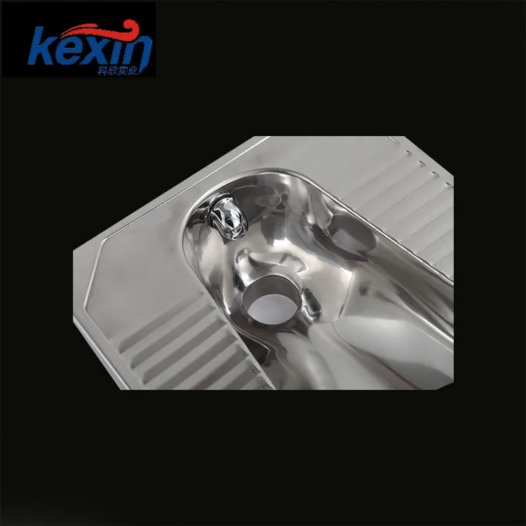 Factory Easy to Install Toilets Stainless Steel Squat Squatting Pan