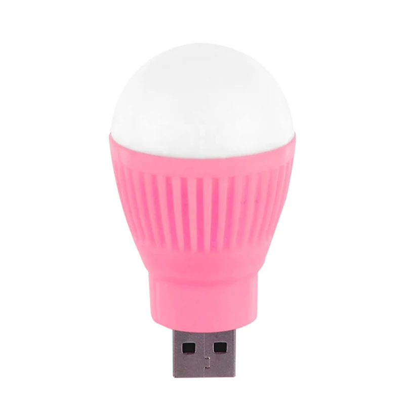 Portable Outdoor LED Light Emergency Bulbs 5W Colorful USB Bulb Mini Night Lamp