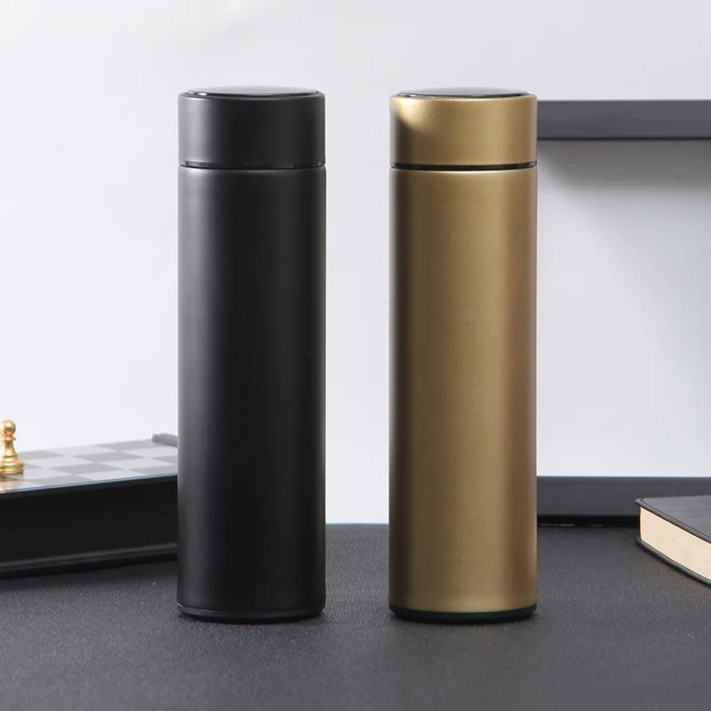 termo digital inteligente Insulated Digital Smart Vacuum Flask Led Temperature Control Stainless Steel Smart Water Bottles