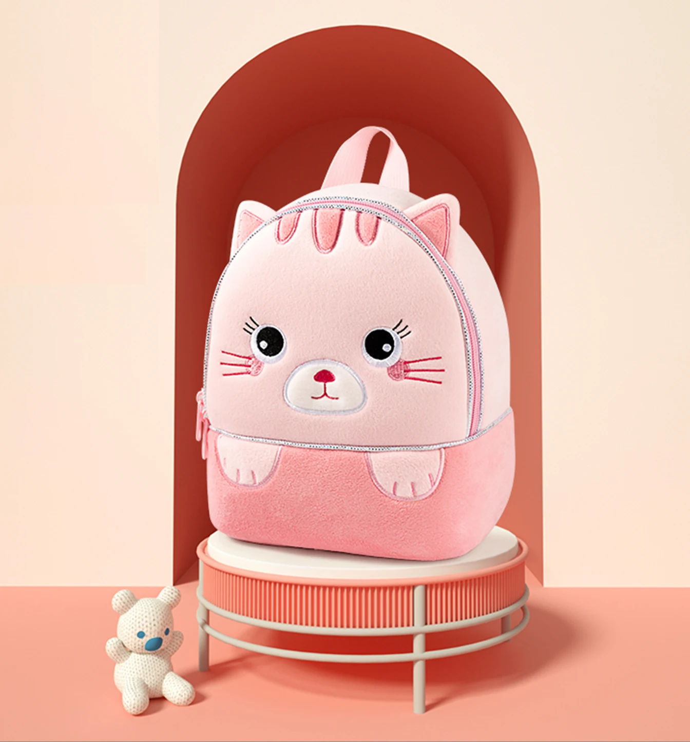 Wholesale Cute Cartoon Bag Plush Backpack children kids backpack Unicorn bag