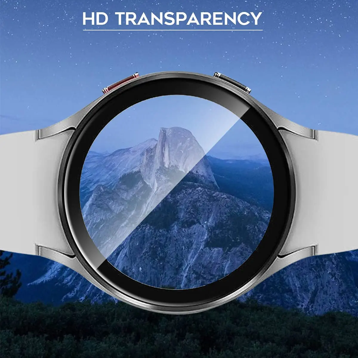 Защитная пленка из закаленного стекла для Samsung Galaxy Watch 5 Pro/5/4 40 мм 44 экрана с защитой от царапин часы Смарт-часы