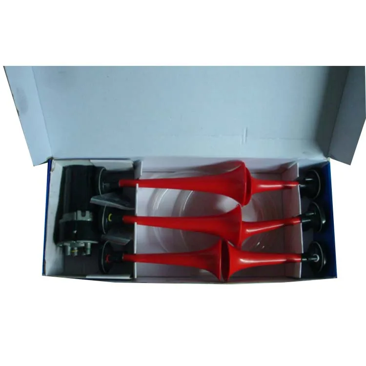 Universal Loud Car Horn 12V Electric Train 6 trumpet Horn Super Loud Waterproof 6 pipe air horn kit Siren for SUV Car Truck Boat
