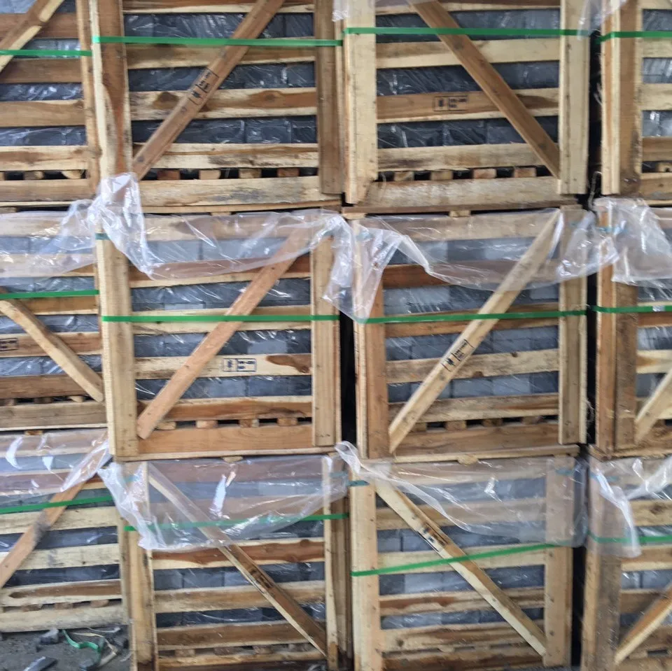 Серая барабанная плитка и плита известняка для наружного мощения