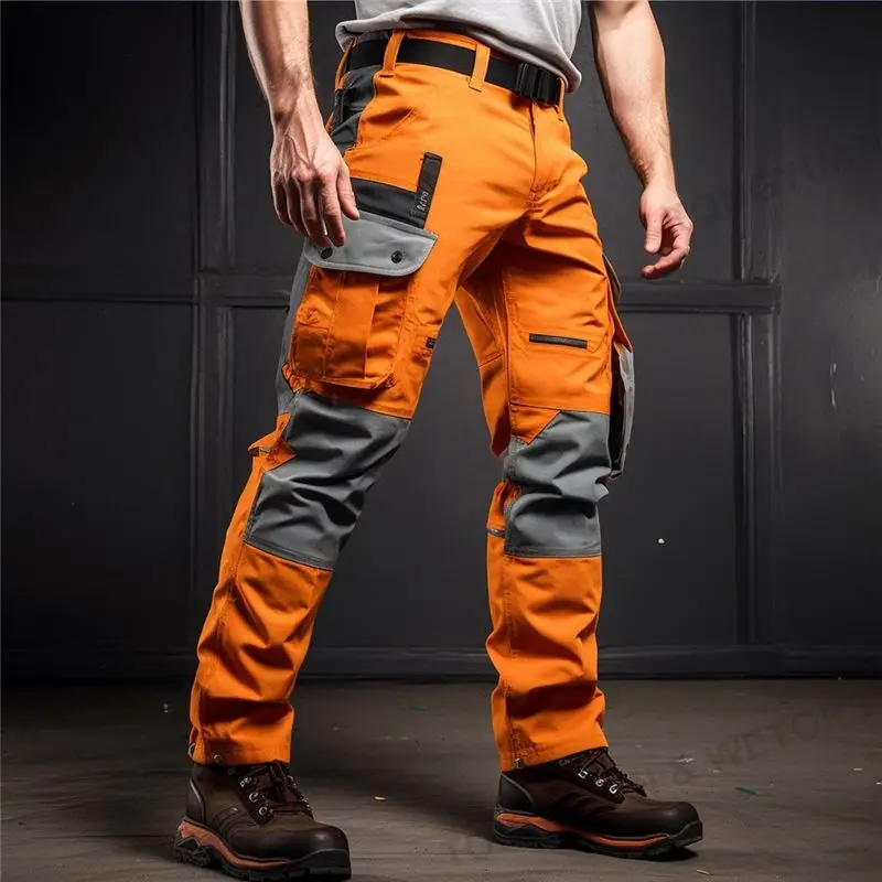 Wholesale Knee Pad Pants Heavy Duty Mens Work Trousers Construction Clothing Best Cargo Work Pants
