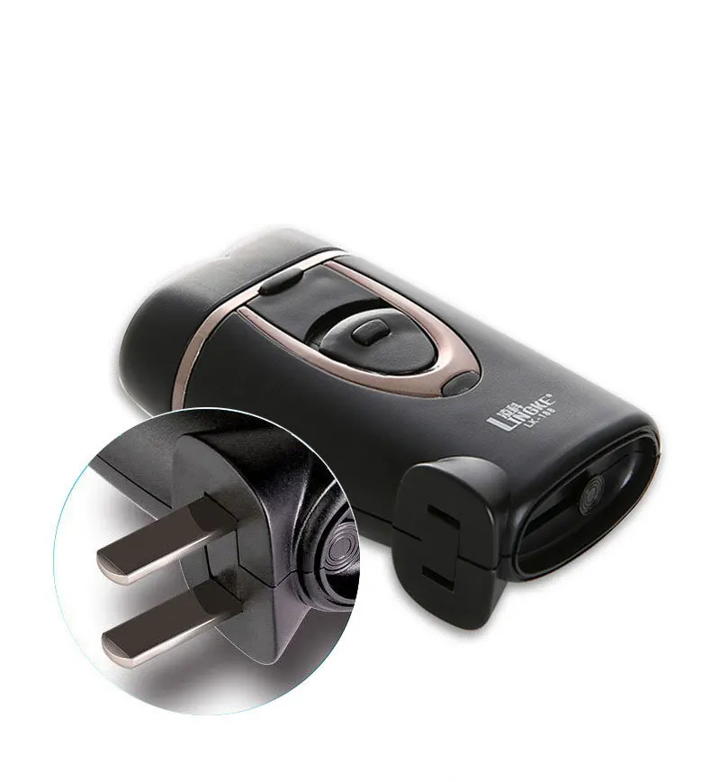 Razor electric rechargeable Razor Portable man shaving razor pre-shaver mini shaver with two heads