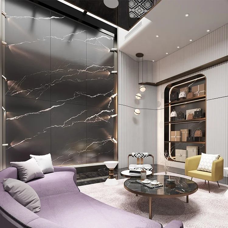 China Big 120x240 Calacatta Sintered Stone Golden Porcelain Granite Slabs Carrera White Natural Gold Vein Tiles Marble